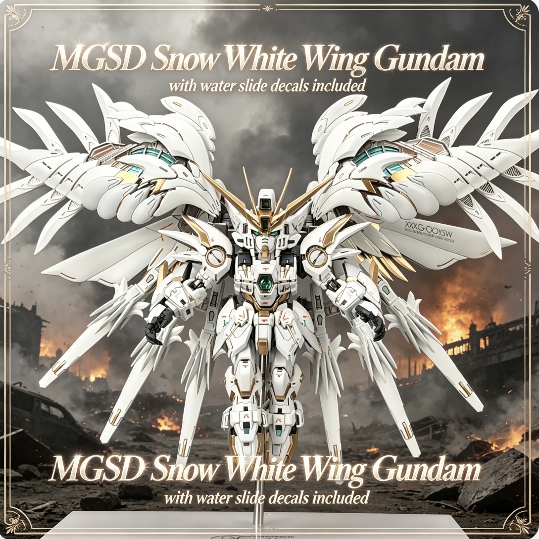 Model Kit Wing Zero - ウイングゼロ MGSD 白雪姫 周辺フィギュアモデル テーブルデコレーション、誕生日プレゼント、トレンドのおもちゃ、シーンデコレーション、車の装飾