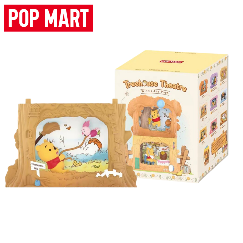 Model Kit House - 新しいPOP MART ウィニー・ザ・プー・ツー ツリーハウス・シアター・シリーズ ブラインドボックス 漫画アニメフィギュア