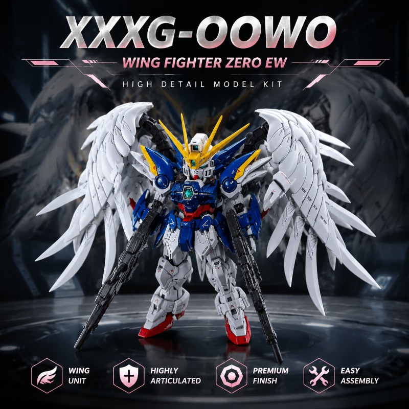 Model Kit Wing Zero - Gl XXXG OOWO ウイングゼロ EWスタイル モデルキット