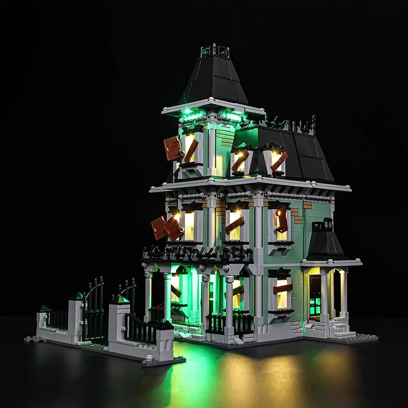 Model Kit Lego - LEDライトセット レゴお化け屋敷10228ビルディングブロックに適しています モデルブリックは含まれません