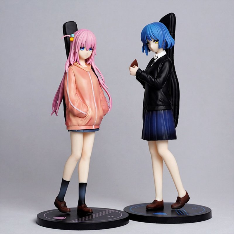 Model Kit Bocchi The Rock - 新しい 24 センチメートルヒトリ・ゴトーぼっちザ・ロック Pvc ガレージキットモデルデスクトップ装飾品誕生日プレゼント大人のコレクターファンのため