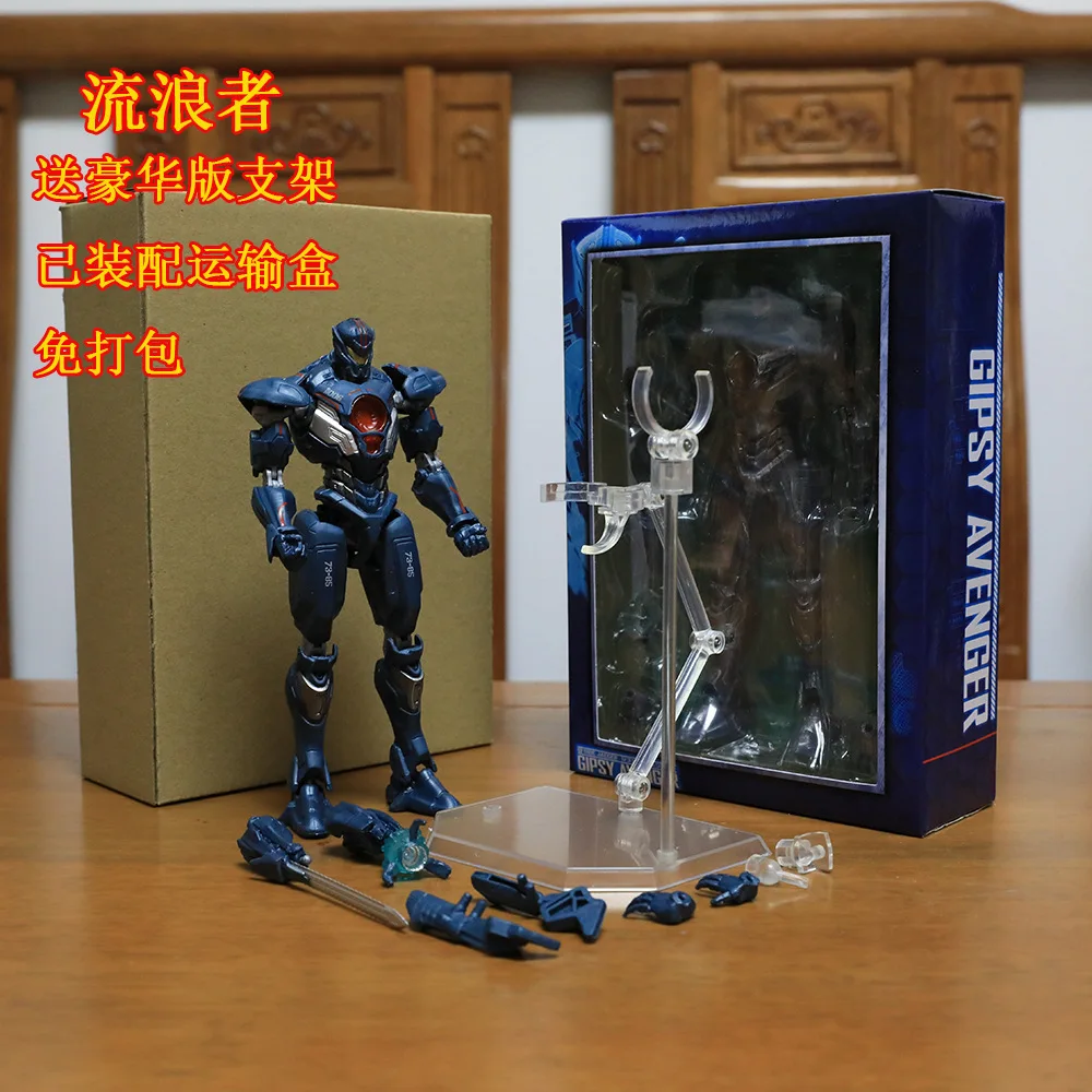 Model Kit Pacific Rim - アニメアクションフィギュア復讐放浪者メカルーム飾りメカロボットモデルクリスマスギフトおもちゃ