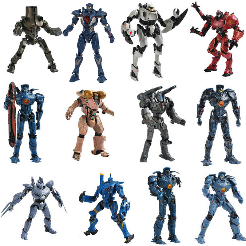 Model Kit Pacific Rim - 子供のための古典的な関節炎のアクションフィギュア,日本のメカ,部屋の装飾,7インチ,提供する,誕生日プレゼント
