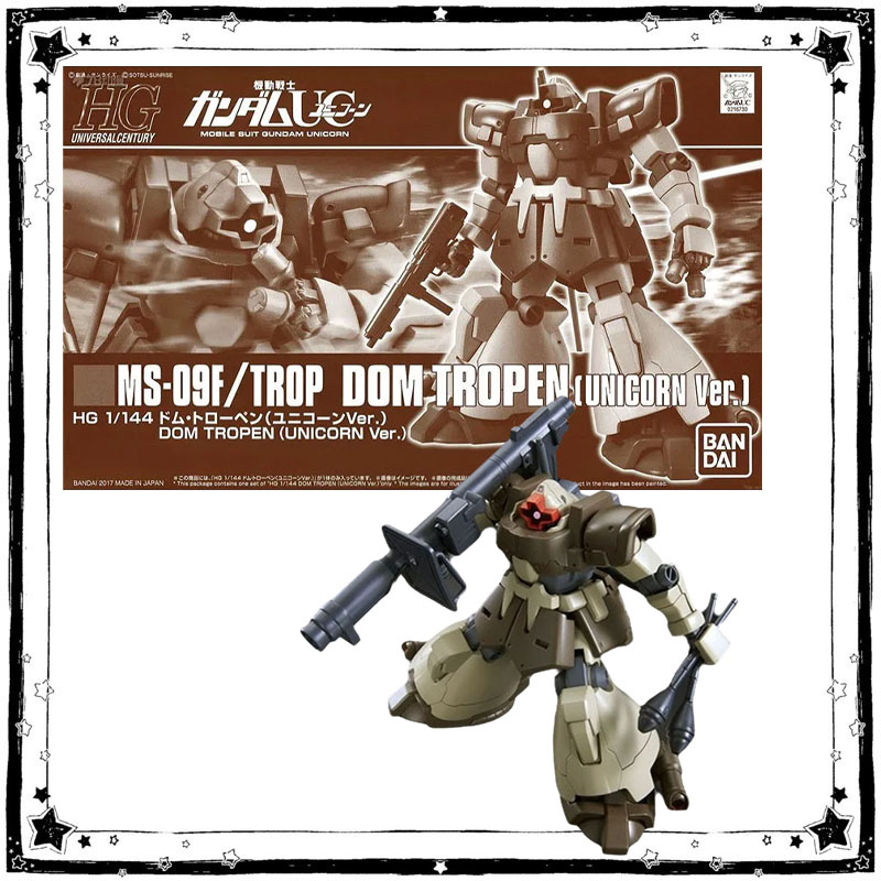 Model Kit Gundam Bandai - バンダイ ガンダムモデルキット アニメフィギュア HG 1/144 MS-09F/TROP