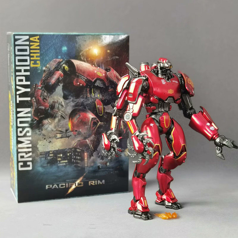 Model Kit Pacific Rim - 18cm パシフィック・リム メカアクションフィギュア レッド・トランプ 日本製メカ ルームオーナメント