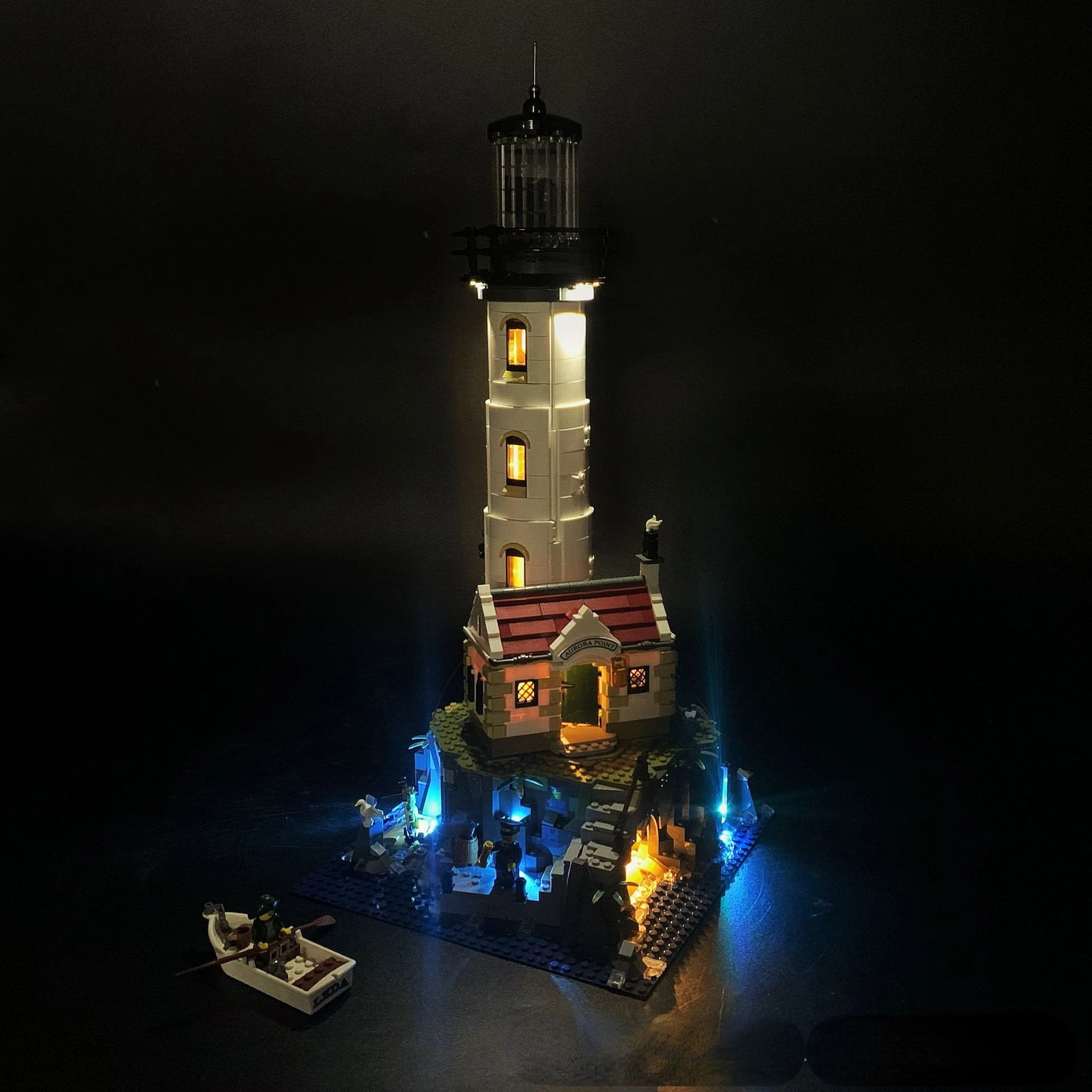 Model Kit Lego - レゴ電動灯台21335ビルディングブロック用LEDライトキット