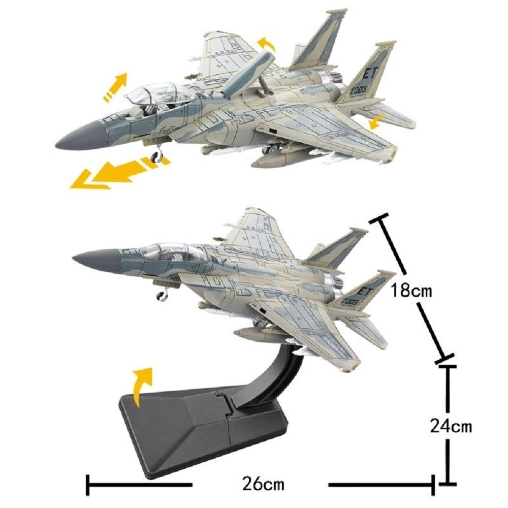 Model Kit Quick - 新しい 1/72 F-15 イーグル クイックビルドモデルキット –