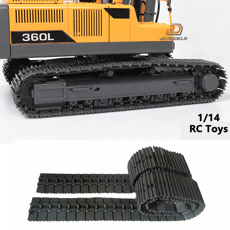 Model Kit Jdm - JDM-1A 模擬金属製歩行トラックキット 1/14 RC油圧ショベル用トラック JDM-1JDM-106 RCショベル部品