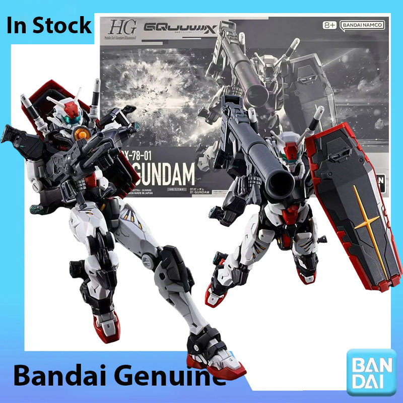 Model Kit Toy - バンダイ 100% 本物のガンダムモデルキット HGPB 1/144 RX-78-01