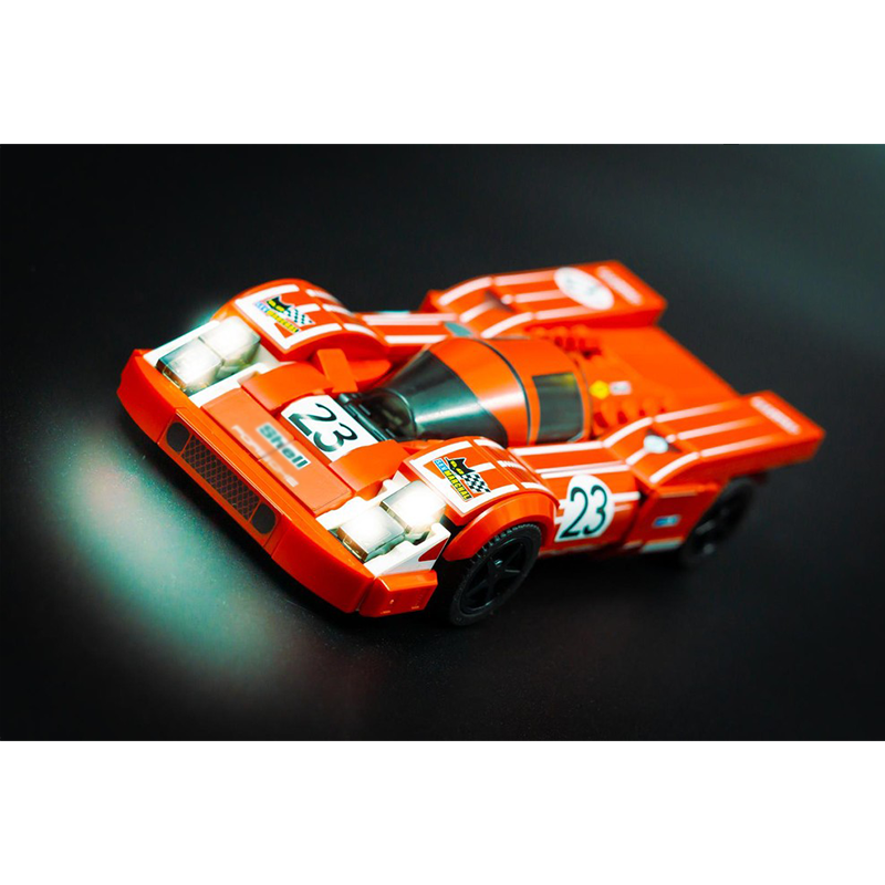 232ピース ヴィンテージ耐久レースカー 組み立てブロック  - Model Kit Companies のレビューと価格