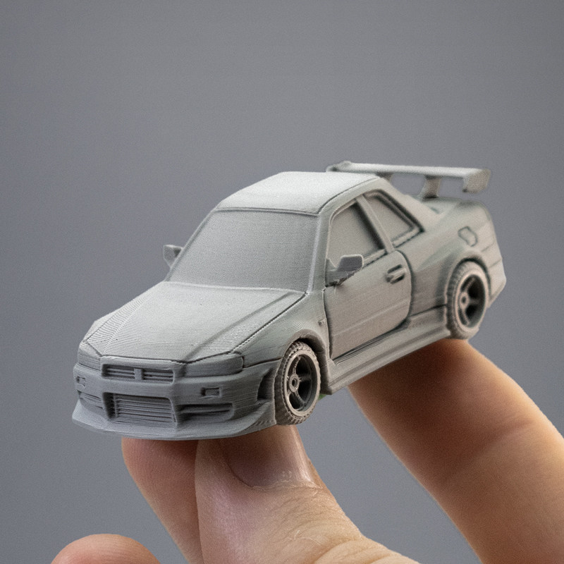 1/64 スケール GT-R 車モデル 3D 印刷車モデル  - Model Kit Jdm のレビューと価格