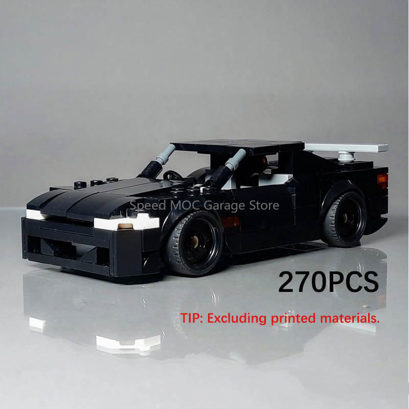 MOC ブラック 1990年代 JDM スポーツカー ビルデ - Model Kit Jdm のレビューと価格