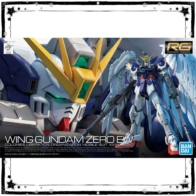 在庫ありバンダイガンダムモデルキットアニメフィギュア RG  - Model Kit Wing Zero のレビューと価格