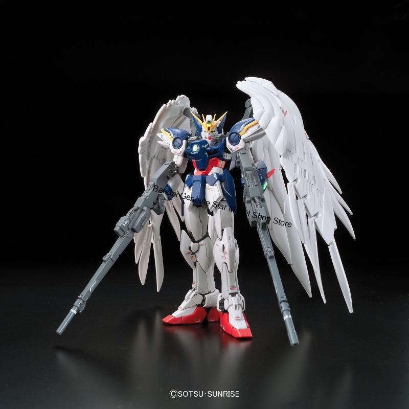 在庫ありバンダイガンダムモデルキットアニメフィギュア RG  - Model Kit Wing Zero のレビューと価格
