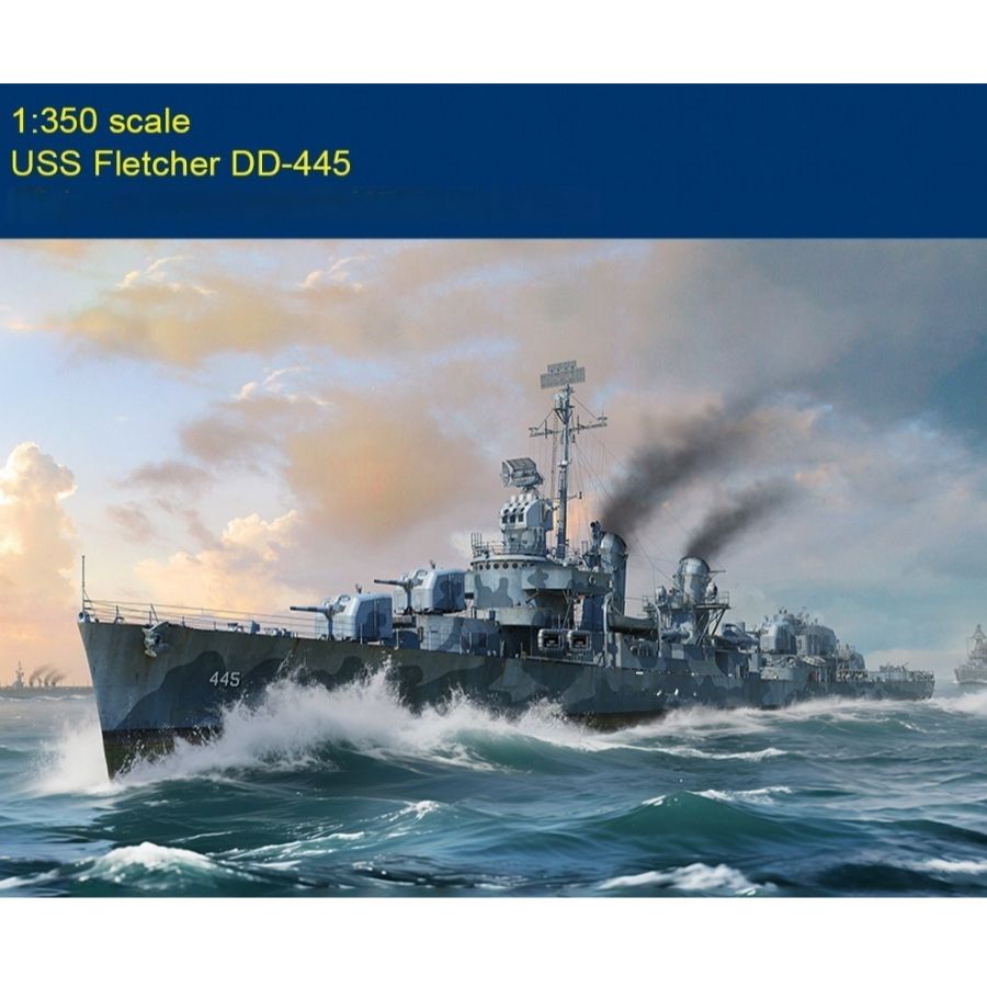 フレッチャー DD-445 USS デストロイヤー 6530 - Model Kit Destroyer のレビューと価格