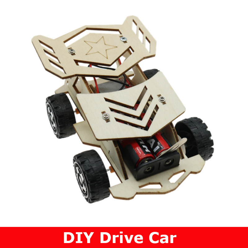 Rc-子供のための4輪車のドライブ材料,科学実験キット,創造 - Model Kit Toy のレビューと価格