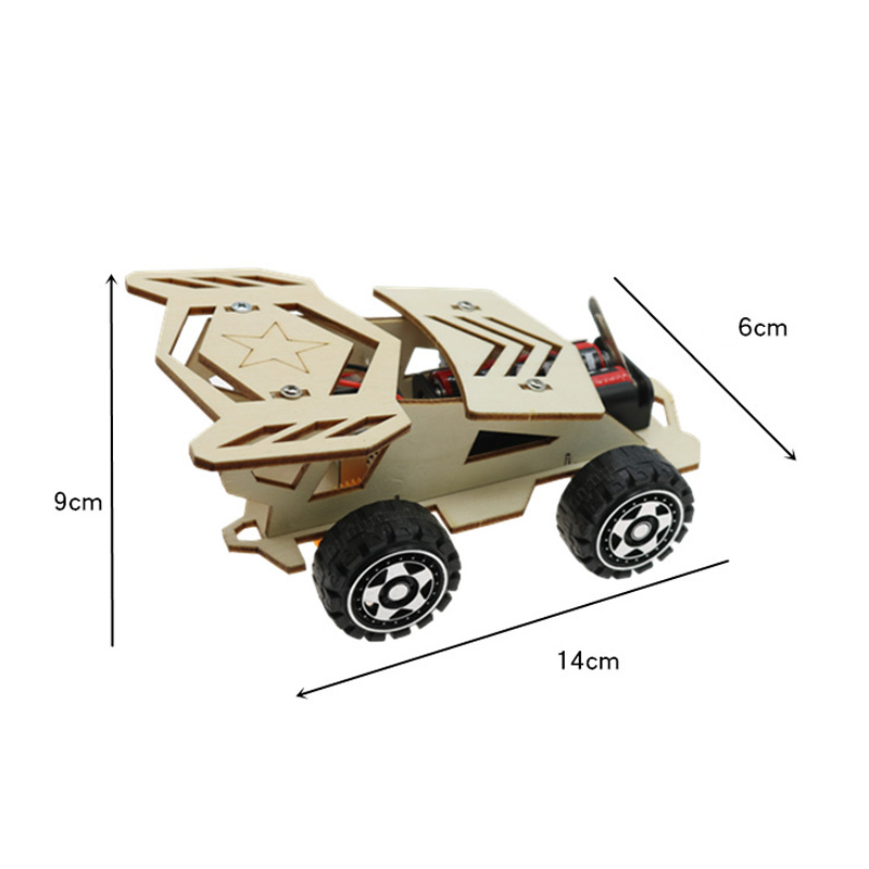 Rc-子供のための4輪車のドライブ材料,科学実験キット,創造 - Model Kit Toy のレビューと価格