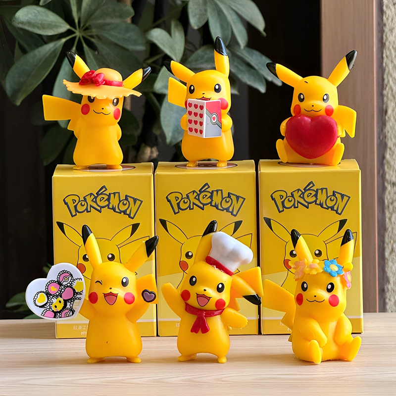 ポケモンピカチュウアニメ周辺機器ミニ Pvc フィギュアモデ - Model Kit Quick Pokemon のレビューと価格