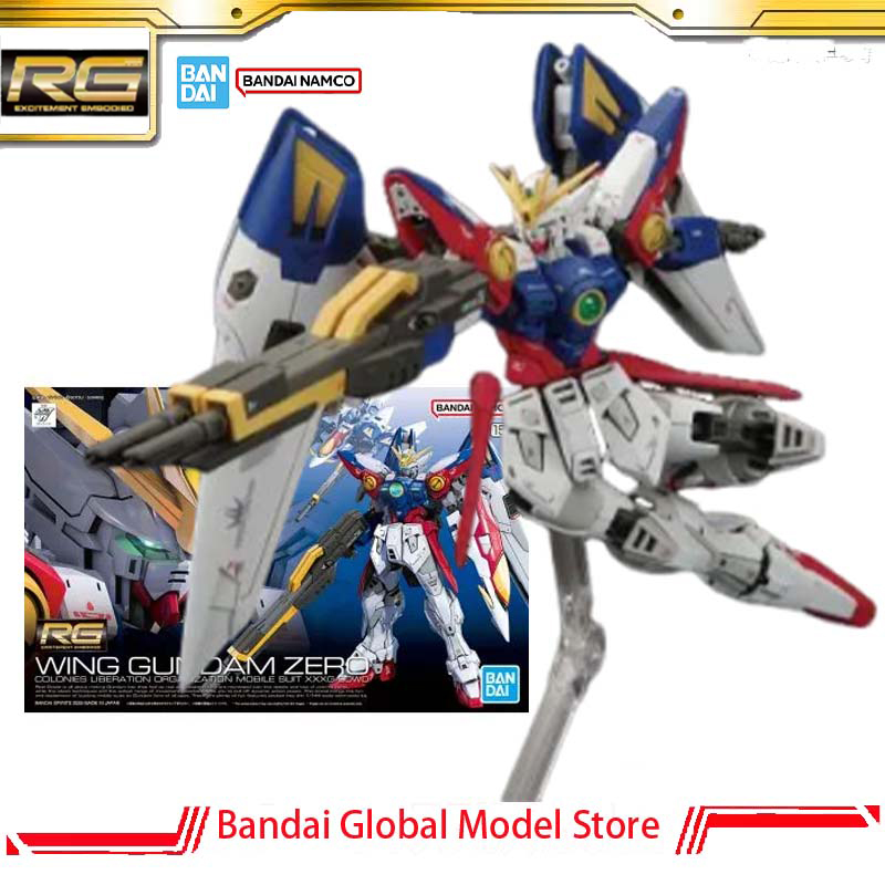 バンダイ ガンダム純正モデルキット RG 1/144 XXX - Model Kit Wing Zero のレビューと価格