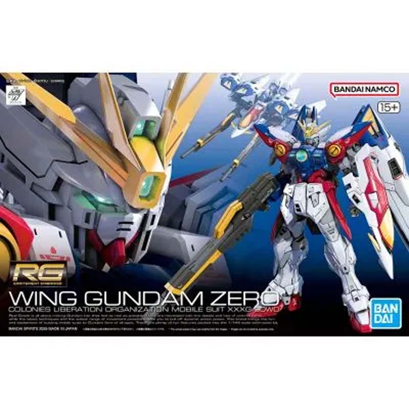 バンダイ ガンダム純正モデルキット RG 1/144 XXX - Model Kit Wing Zero のレビューと価格