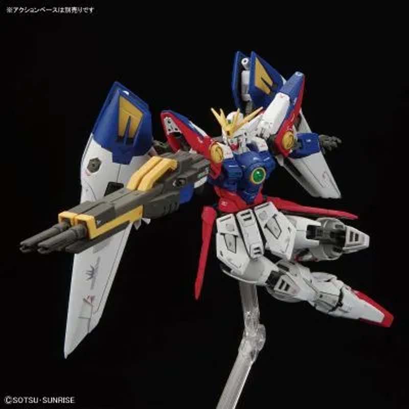 バンダイ ガンダム純正モデルキット RG 1/144 XXX - Model Kit Wing Zero のレビューと価格