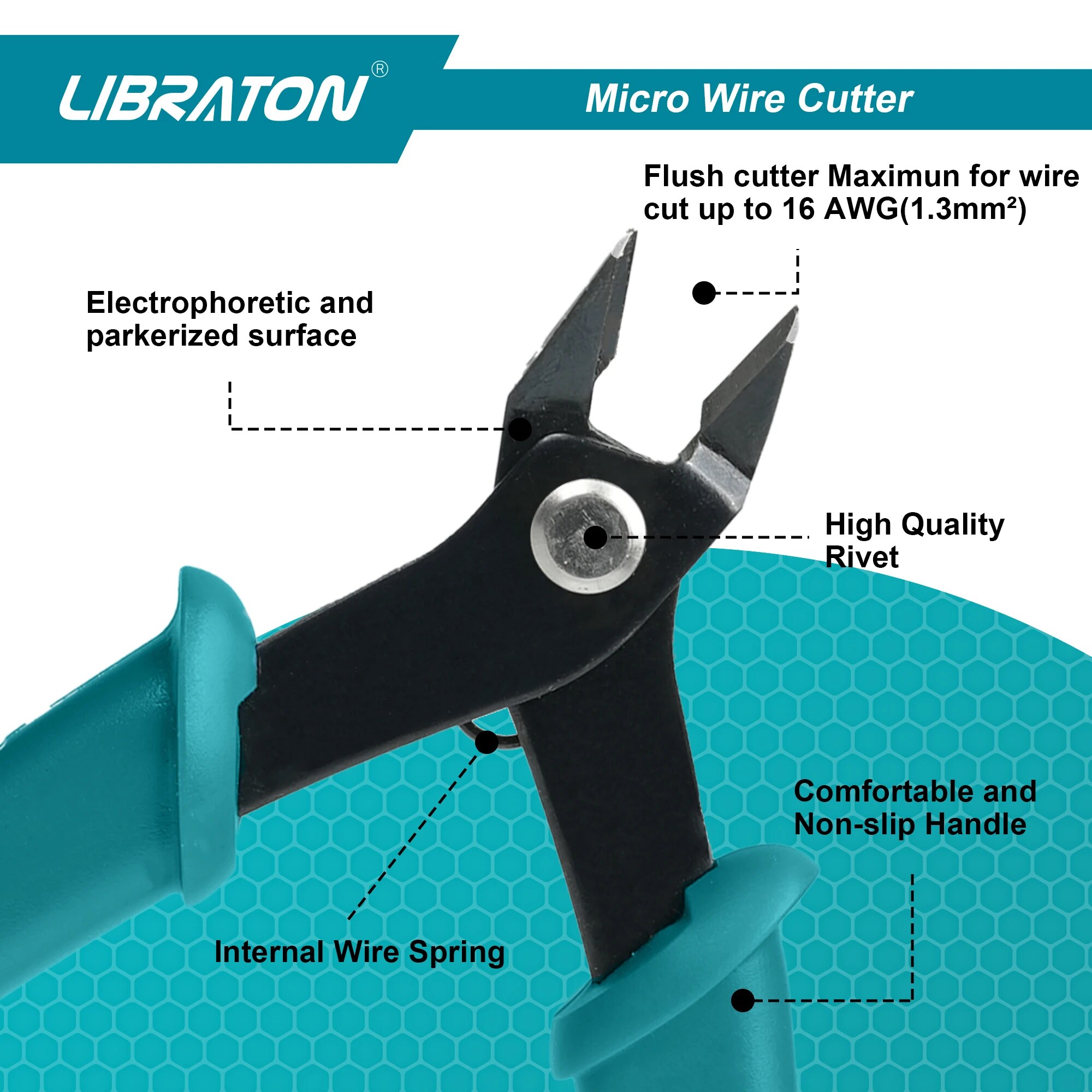 LIBRATON マイクロワイヤーカッター精密エレクトロニク - Model Kit Nippers のレビューと価格