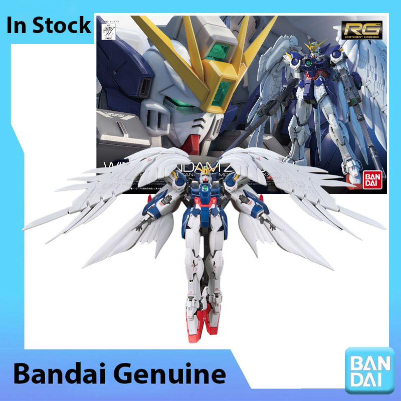 バンダイ 100% 本物のガンダムモデルキット RG 1/1 - Model Kit Wing Zero のレビューと価格