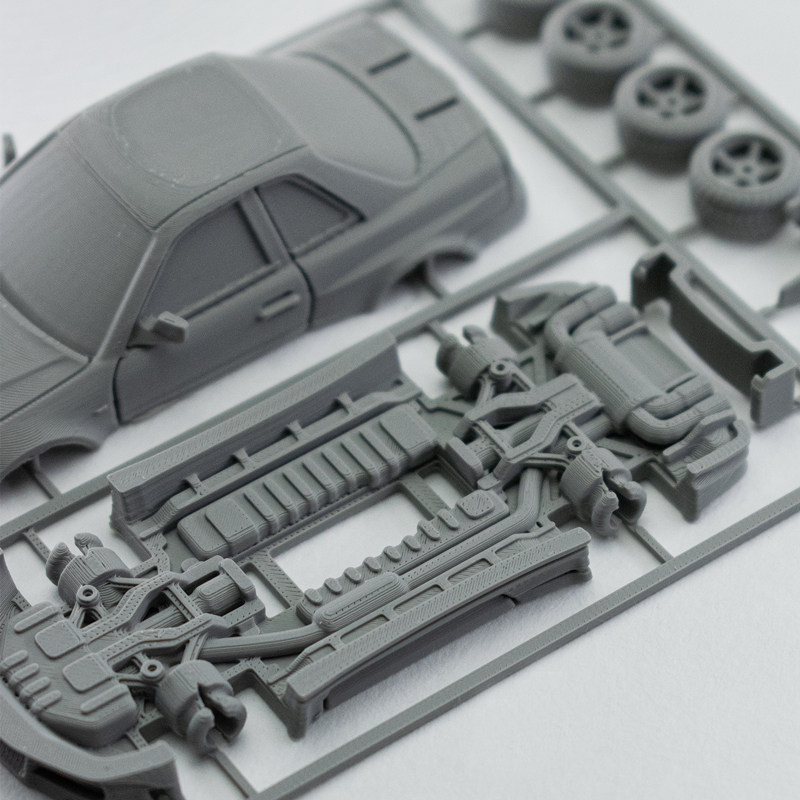1/64スケールGT-Rカーモデル3DプリントミニチュアDI - Model Kit Jdm のレビューと価格