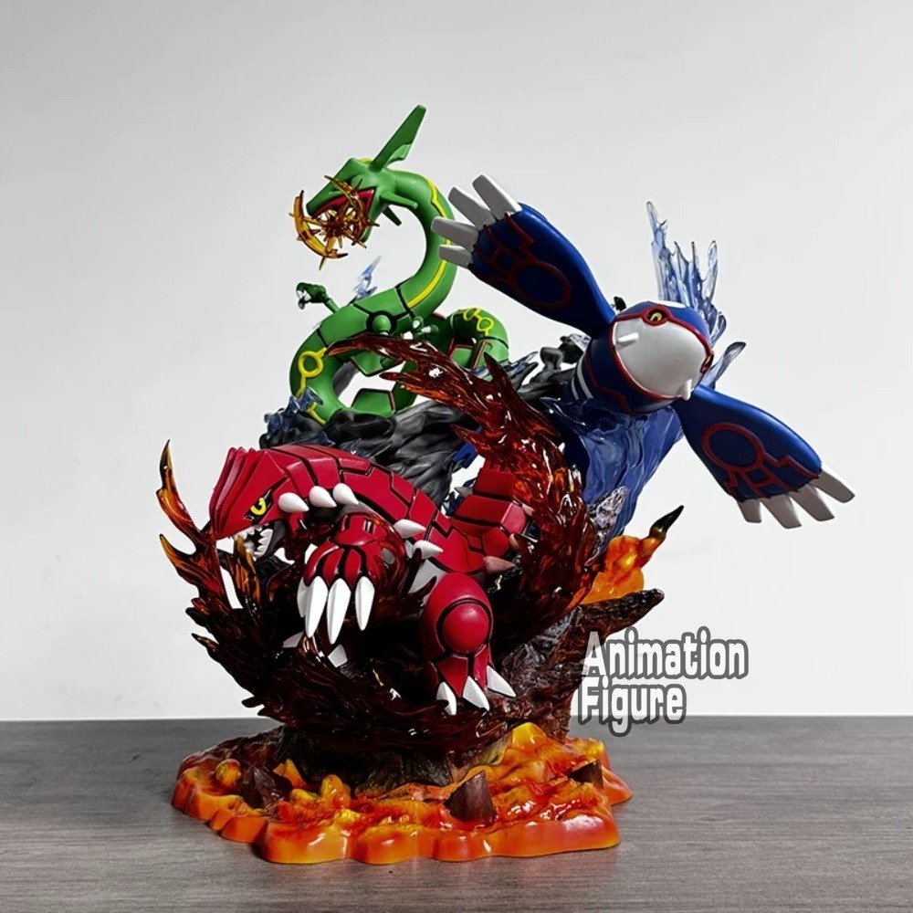 35 センチメートル/13.78 インチアニメポケモンフィギ - Model Kit Rayquaza のレビューと価格