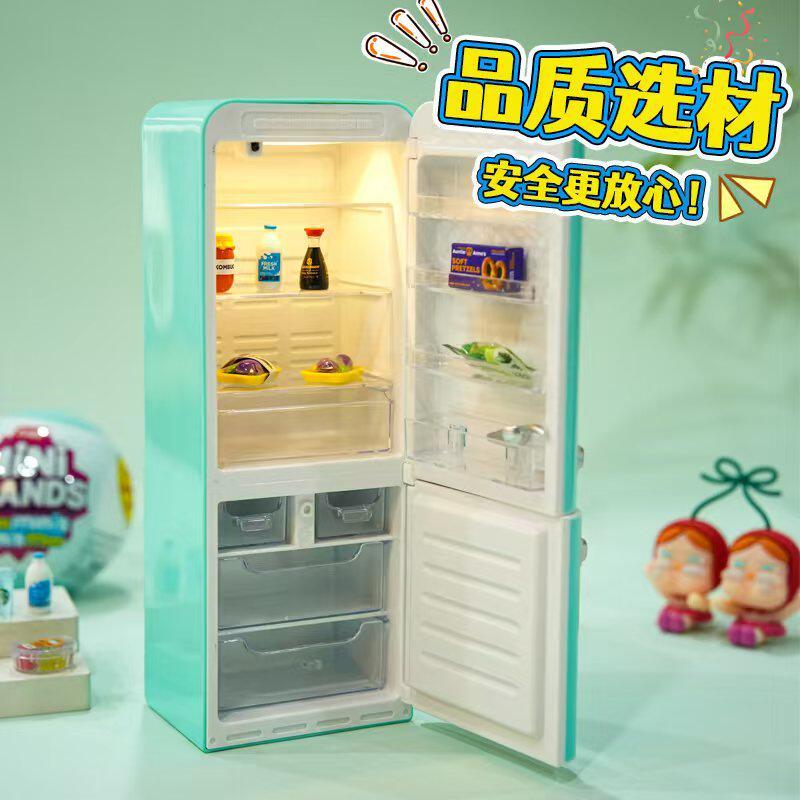 ZURU MINI BRANDS リアルなミニチュア冷蔵庫フ - Model Kit House のレビューと価格