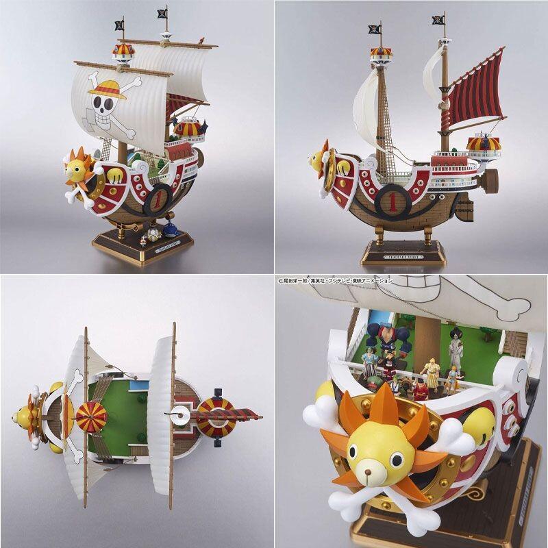 バンダイ ワンピース 船模型キット ゴーイングメリー、サウザ - Model Kit One Piece Going Merry のレビューと価格