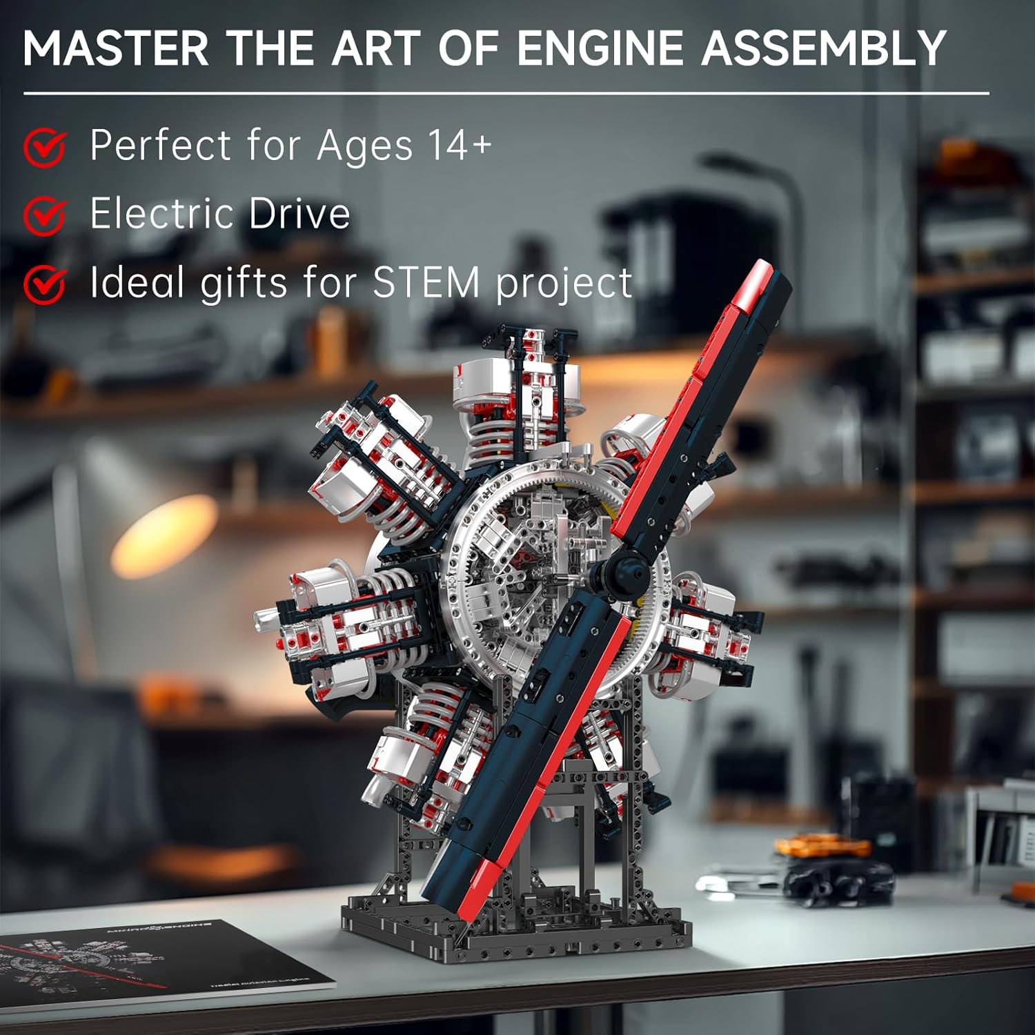 モールドキング 10233 動作するラジアル航空エンジンモデ - Model Kit Companies のレビューと価格