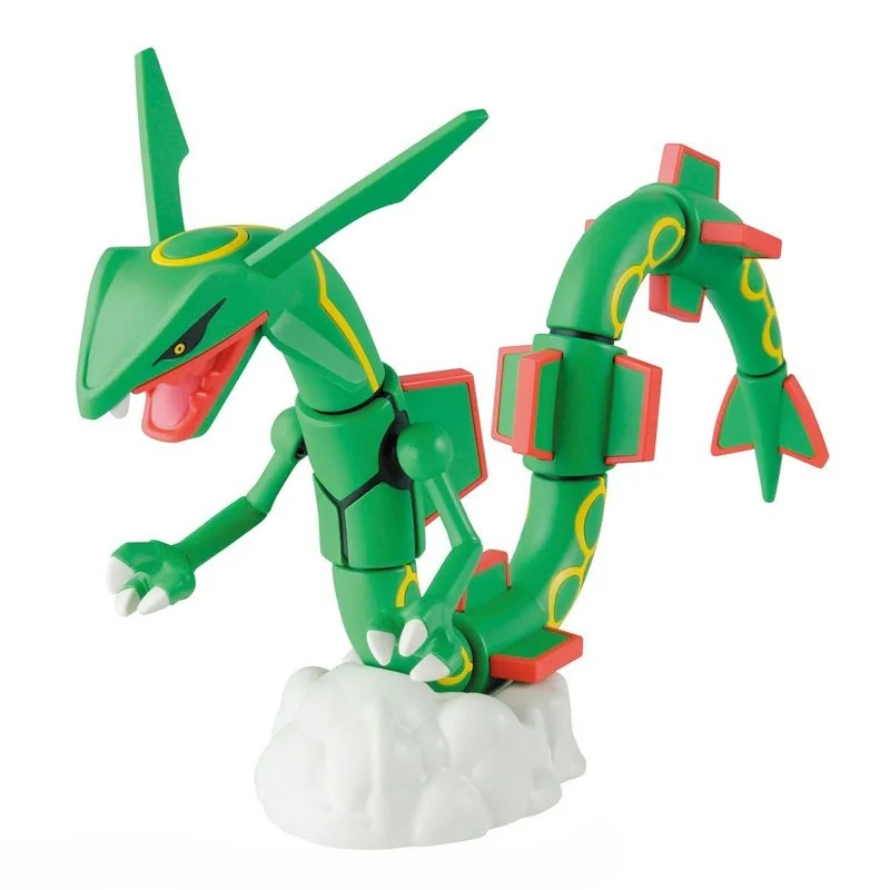 在庫あり バンダイ純正 箱入りモデルキット ポケモン エボリ - Model Kit Rayquaza のレビューと価格