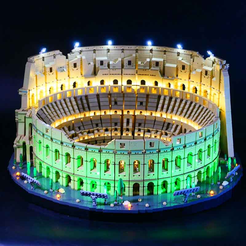 レゴ 10276 コロッセオ用のハイエンド LED ライトキ - Model Kit Companies のレビューと価格