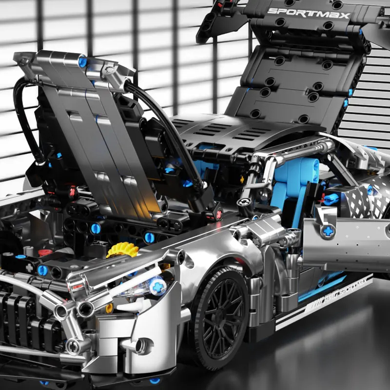 レーシングカービルディングブロックセット、1:14スケールの - Model Kit Companies のレビューと価格