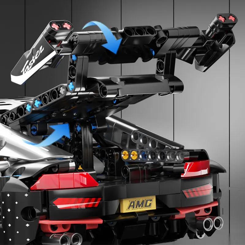 レーシングカービルディングブロックセット、1:14スケールの - Model Kit Companies のレビューと価格