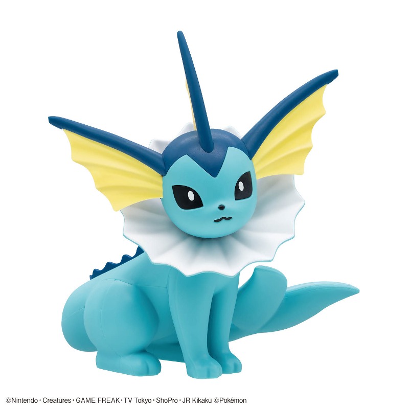 バンダイオリジナルポケモン 1/144 アニメ Vapore - Model Kit Quick Pokemon のレビューと価格