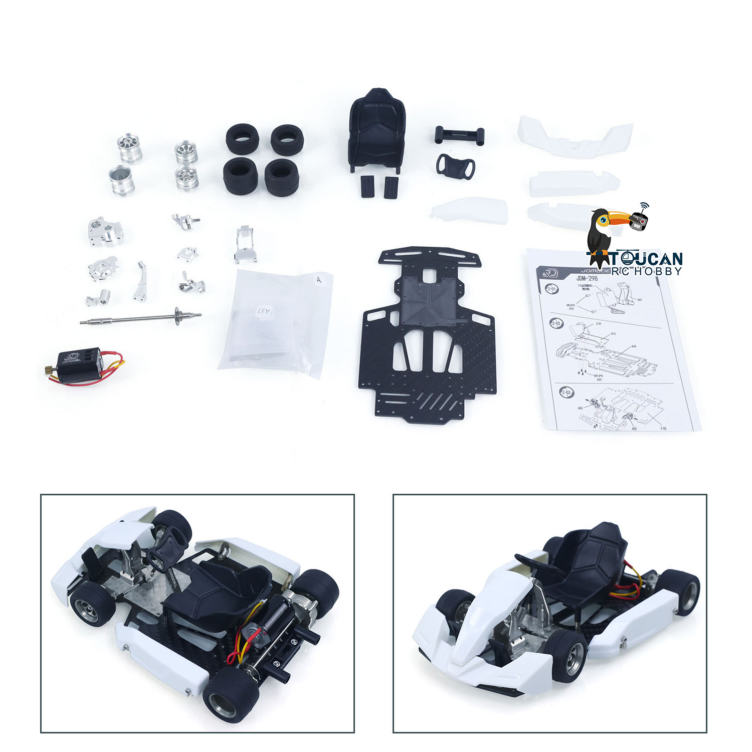 US Stock KIT JDM 298A 1/10 4x2 - Model Kit Jdm のレビューと価格