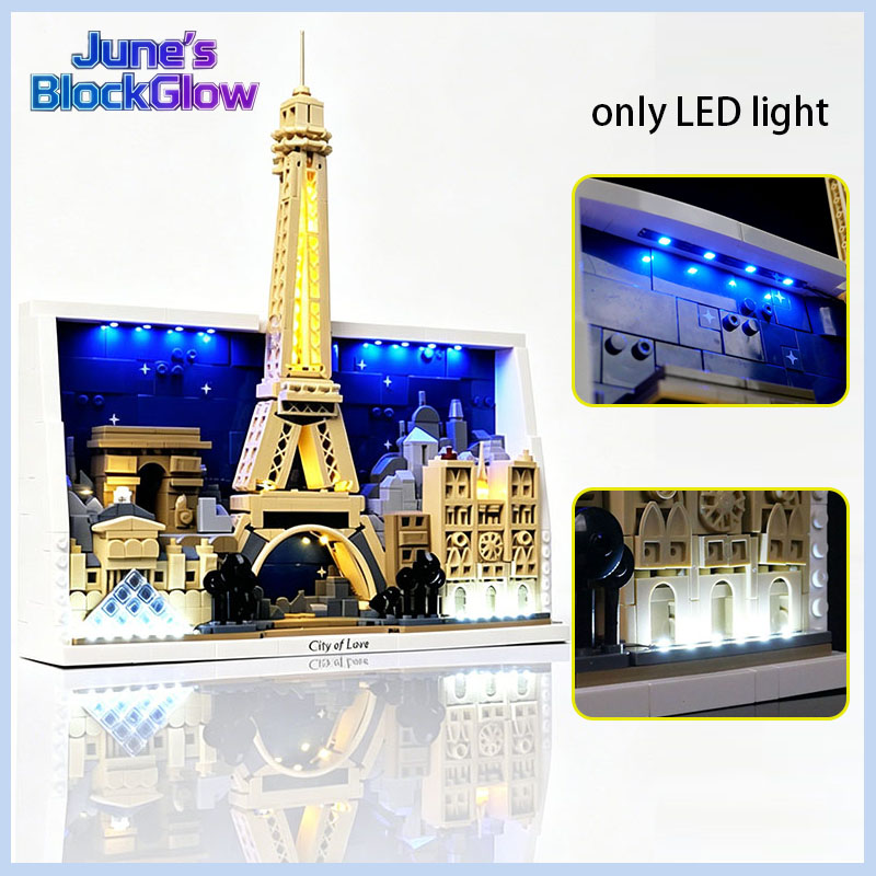 LED ライトキット レゴ 21064 パリ シティ オブ  - Model Kit Lego のレビューと価格