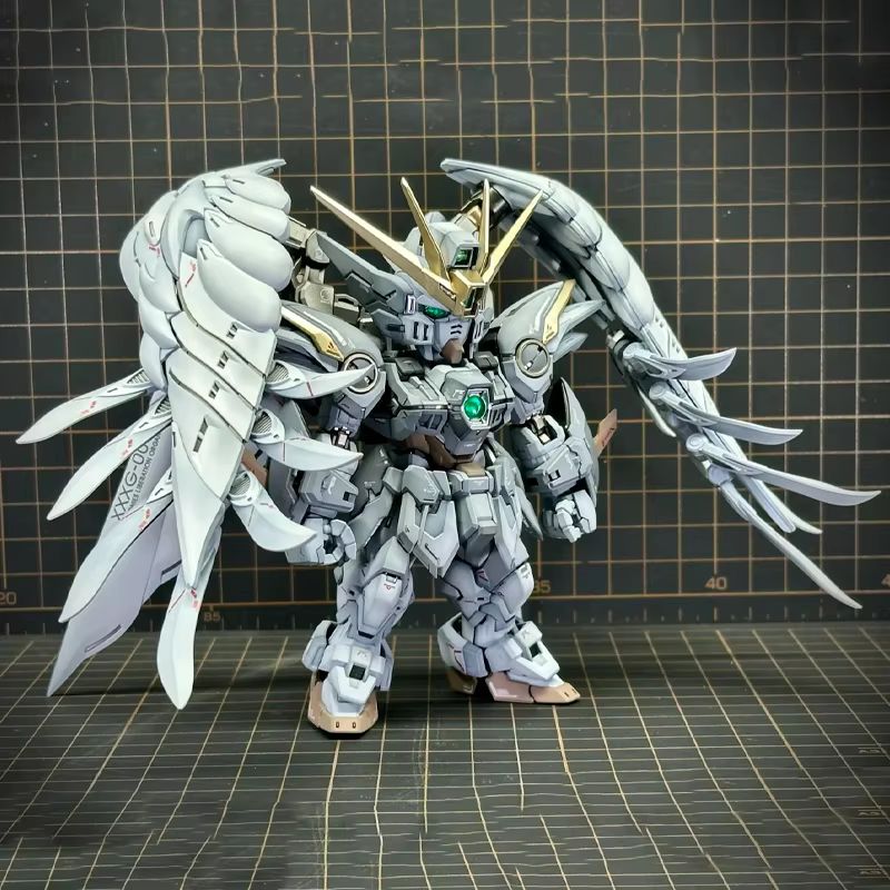 MGSd ウイングゼロ EW 白雪姫バージョン エンジェルフ - Model Kit Wing Zero のレビューと価格
